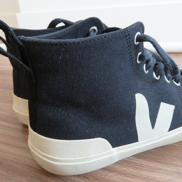 VEJA Nova HT Canvas Nautico Pierre High Top Sneakers Shoes - Men's Size US 9 - Picture 9 of 15